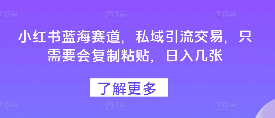 小红书减肥私域项目，每单收费几百元，单日成交几十单