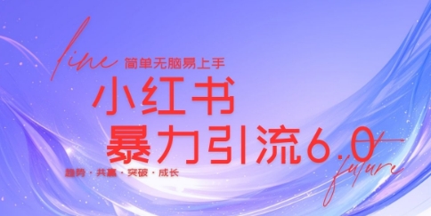 最新小红书暴力引流私域玩法，日引200+兼职粉，简单无脑操作|云雀资源分享
