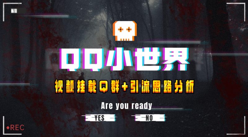 【独家首发】QQ小天地_Q群初始化实例教程 引流方法构思剖析|云雀资源分享