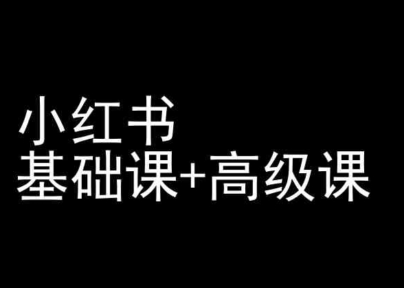 小红书基础课+高级课-小红书运营教程|云雀资源分享