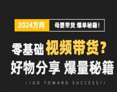 小视频母婴用品跑道实际操作总流量夏令营，零基础短视频带货，好物分享，爆量秘笈|云雀资源分享