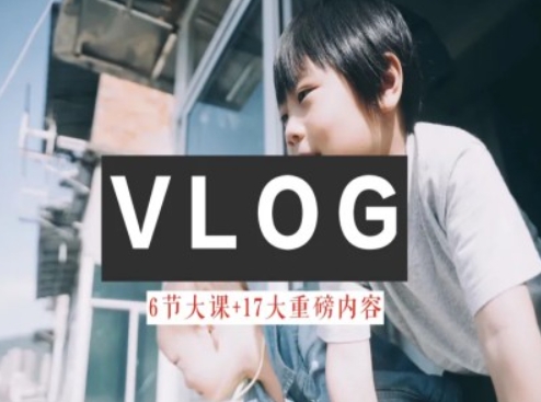 零基础vlog视频课程教大家小白变高手-雅致生活实例教程|云雀资源分享