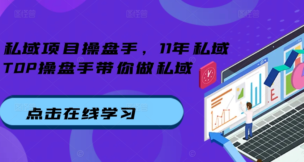 公域项目操盘手，11年公域TOP股票操盘手陪你做公域|云雀资源分享