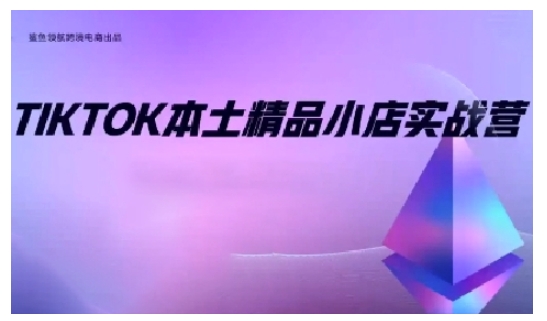 TikTok本土精品小店出海实战营，从入门到高阶，不止0-1!|云雀资源分享