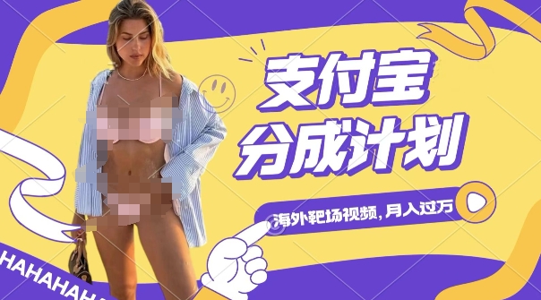 利用海外靶场射击视频，挣支付宝分成收益，轻松月入过W【揭秘】|云雀资源分享