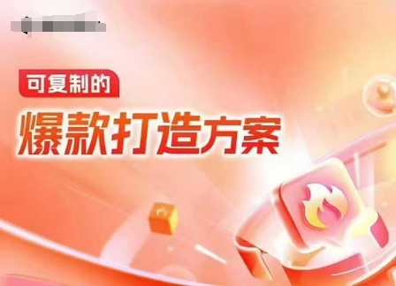 天猫电商爆款运营，可复制的爆款打造方案(线下内训课录音+字幕)|云雀资源分享