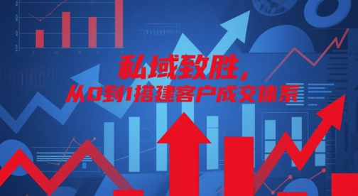 公域制胜，从0到1构建顾客交易量管理体系|云雀资源分享