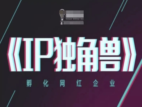 IP独角兽企业，卵化网络红人公司，ip实例教程|云雀资源分享