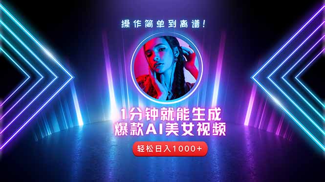 2025年最牛第二职业：用AI拍短视频，从零开始推出爆款账户！|云雀资源分享