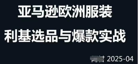 跨境电商选品实例24-25年，对焦跨境电商选品策略与运营优化，助推商家发掘朝阳行业|云雀资源分享