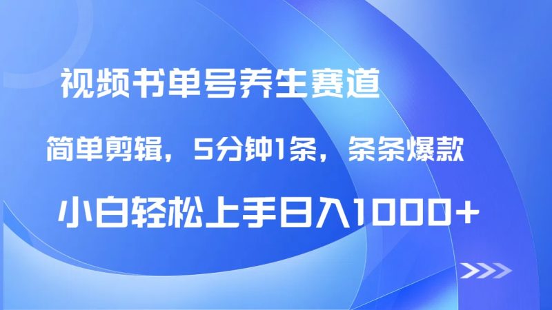 AI养生书单号新玩法,DeepSeek辅助5分钟1条爆款,日赚1000+全流程|云雀资源分享