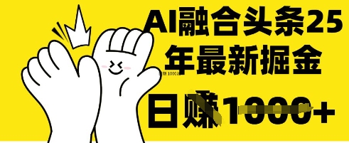 把握这一招：DeepSeek 结合今日今日头条，一键复制黏贴，日入 1k【揭密】|云雀资源分享