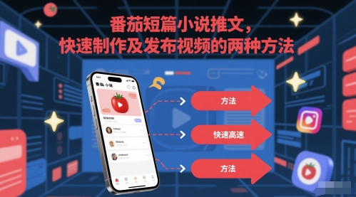 西红柿短片小说文章，迅速制作及发作品的两种方式|云雀资源分享