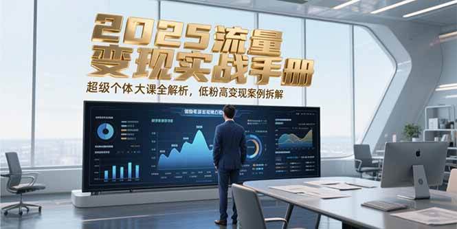 图片[1]-2025流量变现实战手册，超级个体大课全解析，低粉高变现案例拆解