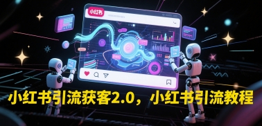 小红书引流拓客2.0，小红书引流实例教程|云雀资源分享