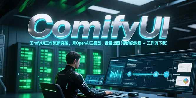 ComfyUI工作流新突破，用OpenAI三模型，批量出图(保姆级教程+工作流下载)|云雀资源分享