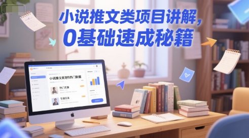 小说推文类项目讲解，0 基础速成秘籍|云雀资源分享