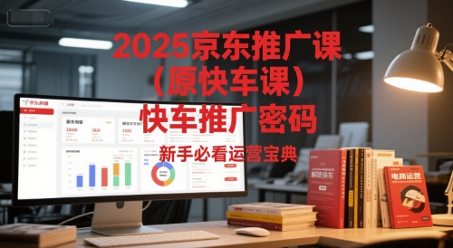 2025京东推广课（原快车课）解锁京东快车推广密码，新手必看运营宝典|云雀资源分享