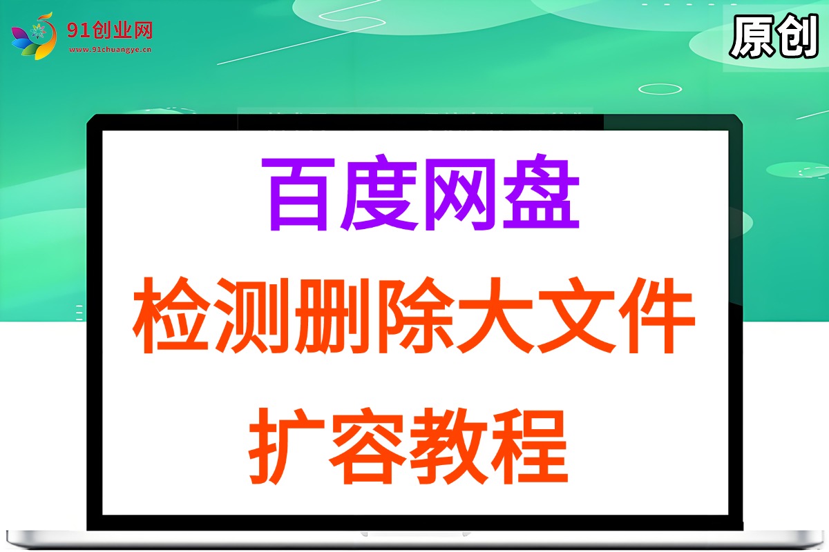 百度网盘：检测删除大文件，附带百度网盘扩容教程和软件|云雀资源分享