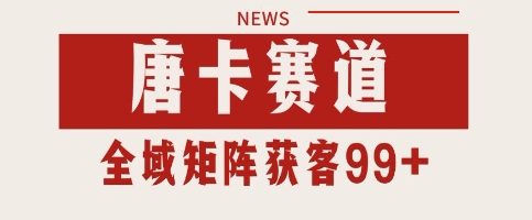 唐卡赛道私域引流获客 自热矩阵SOP日引流99+精准客资【揭秘】|云雀资源分享