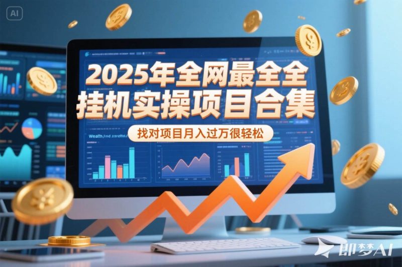 2025年挂机实操项目实操演练,挂机类型,AI直播类型,轻资产创业类型…|云雀资源分享