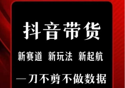 抖音短视频一刀不剪带货，不剪辑，不直播，每天发个视频，等着出单获取带货佣金|云雀资源分享