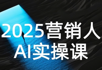 2025营销人Al实操课，AI营销抢跑实战，从Prompt到方案，效率碾压同行|云雀资源分享