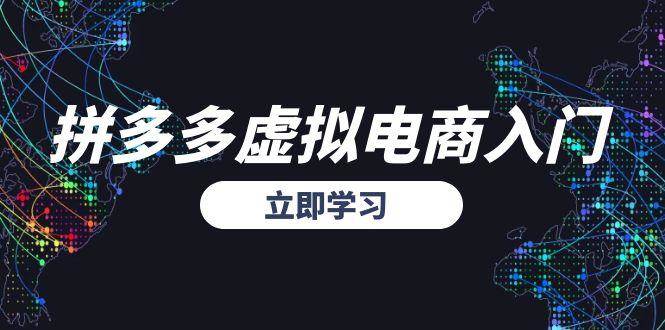 图片[1]-拼多多虚拟电商入门，精准选品方法论，无货源模式起盘技巧