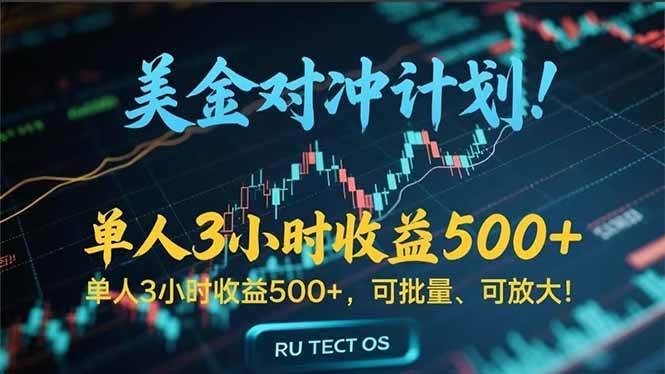 图片[1]-长久稳定的撸美金项目，平均3小时收入 500+，可公司实地考察实地操作！