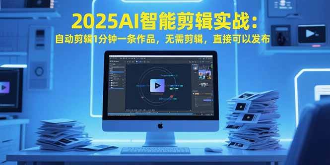 图片[1]-2025AI智能剪辑实战：自动剪辑1分钟一条作品，无需剪辑，直接可以发布