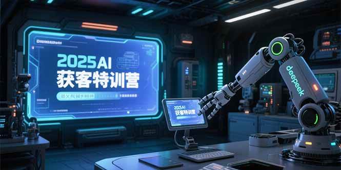 图片[1]-2025AI获客特训营，AI图文视频全制作，deepseek工具实操教学