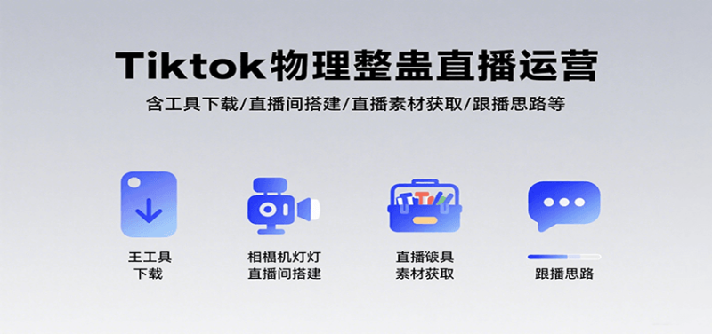 Tiktok物理整蛊直播运营，包含工具下载/直播间搭建/直播素材获取/跟播思路等|云雀资源分享