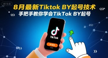 8月最新Tiktok搬运起号技术，手把手教你学会TikTok搬运起号|云雀资源分享