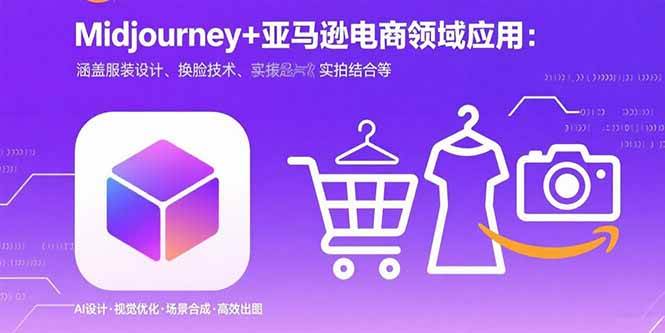 图片[1]-Midjourney+电商领域商业应用：涵盖服装设计、换脸技术、实拍结合等