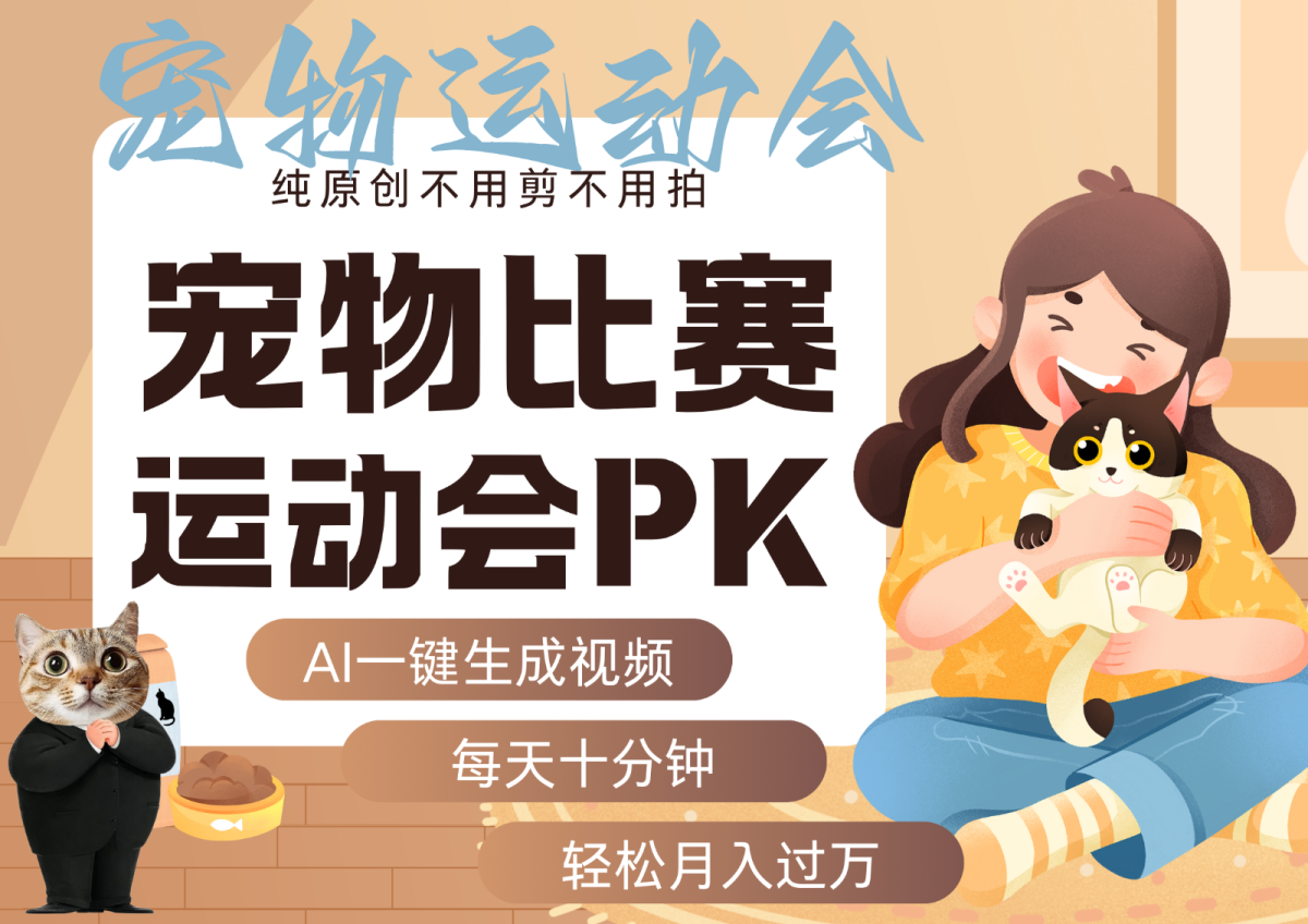 AI萌宠运动员跳水 射击 篮球 足球比赛 每天十分钟 附详细提示词文案库 代替做…|云雀资源分享