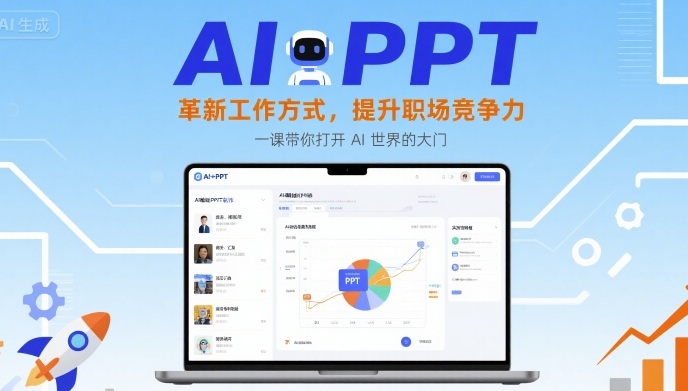 AI+PPT：革新工作方式，提升职场竞争力，一课带你打开 AI 世界的大门|云雀资源分享