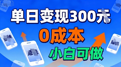 适合新手起步，零成本就能做，当天操作当天见收益，还能无限复制放大的项目|云雀资源分享