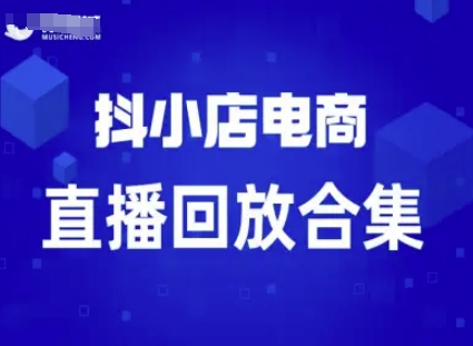 短视频电商：抖小店变现从0到盈利过直播回放|云雀资源分享