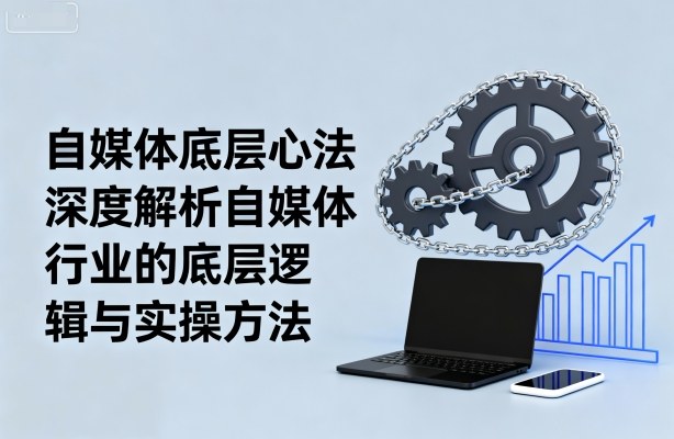 自媒体底层心法，深度解析自媒体行业的底层逻辑与实操方法|云雀资源分享