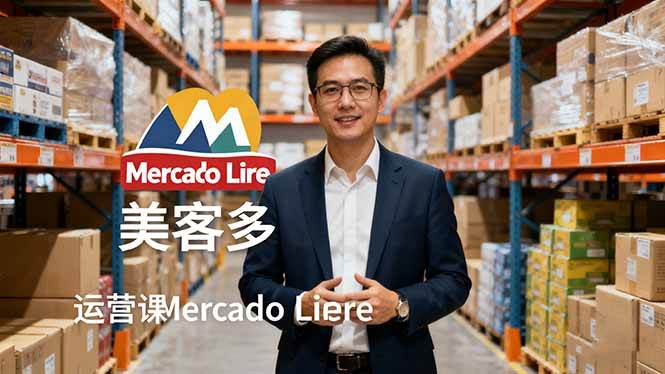图片[1]-2025美客多Mercado Libre运营课：账号注册/产品上传/促销活动/自发货模式