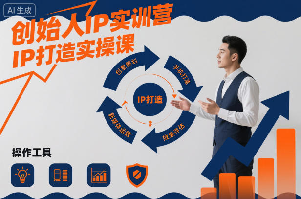 创始人IP实训营，IP打造实操课|云雀资源分享