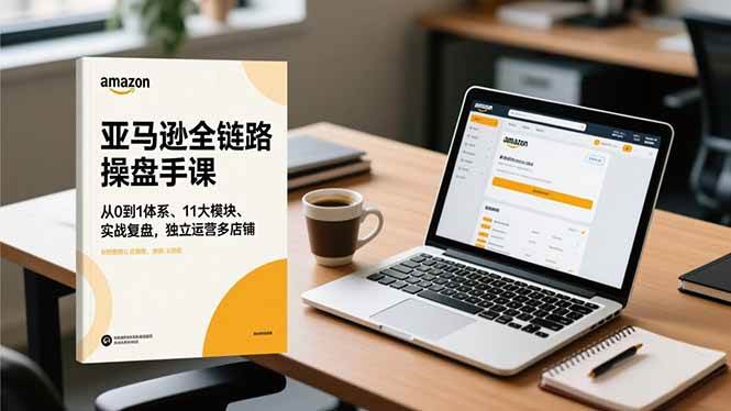 亚马逊全链路操盘手课,从0到1体系、11大模块、实战复盘,独立运营多店铺|云雀资源分享