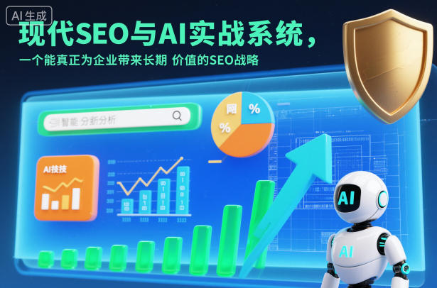现代SEO与AI实战系统，一个能真正为企业带来长期价值的SEO战略（英语+中文字幕）|云雀资源分享
