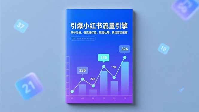 引爆小红书流量引擎，账号定位、视觉锤打造、底层认知，撬动首页推荐|云雀资源分享