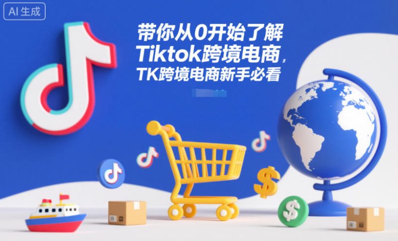 带你从0开始了解Tiktok跨境电商，TK跨境电商新手必看|云雀资源分享