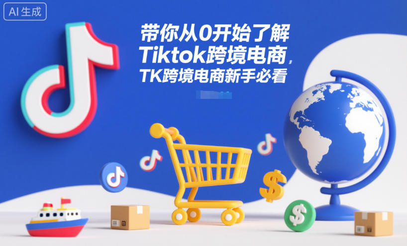 带你从0开始了解Tiktok跨境电商，TK跨境电商新手必看|云雀资源分享