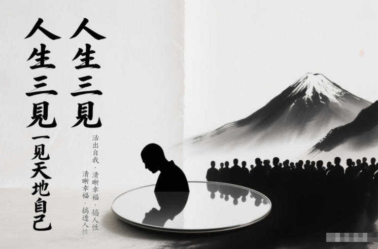 人生三见一见天地见众生见自己，活出自我拥有清晰幸福人生，搞透人性|云雀资源分享