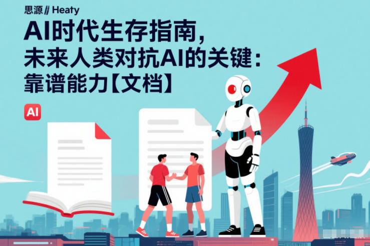 AI时代生存指南，未来人类对抗AI的关键：靠谱能力【文档】|云雀资源分享