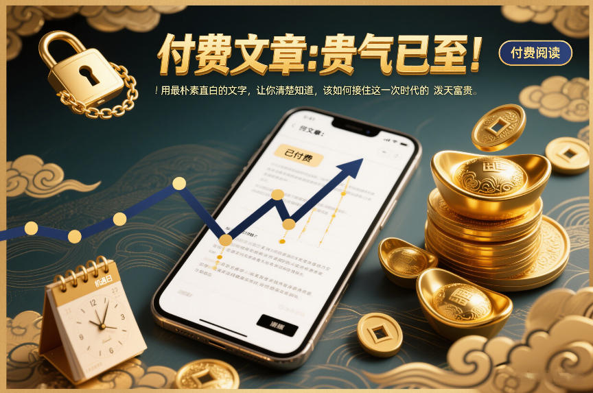 付费文章：贵气已至！用最朴素直白的文字，让你清楚知道，该如何接住这一次时代的泼天富贵|云雀资源分享