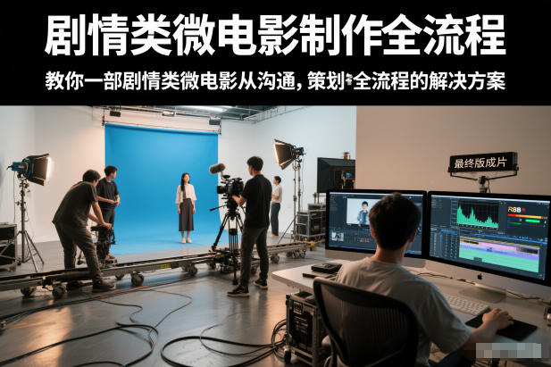 剧情类微电影制作全流程，教你一部剧情类微电影从沟通，策划到拍摄制作全流程的解决方案|云雀资源分享